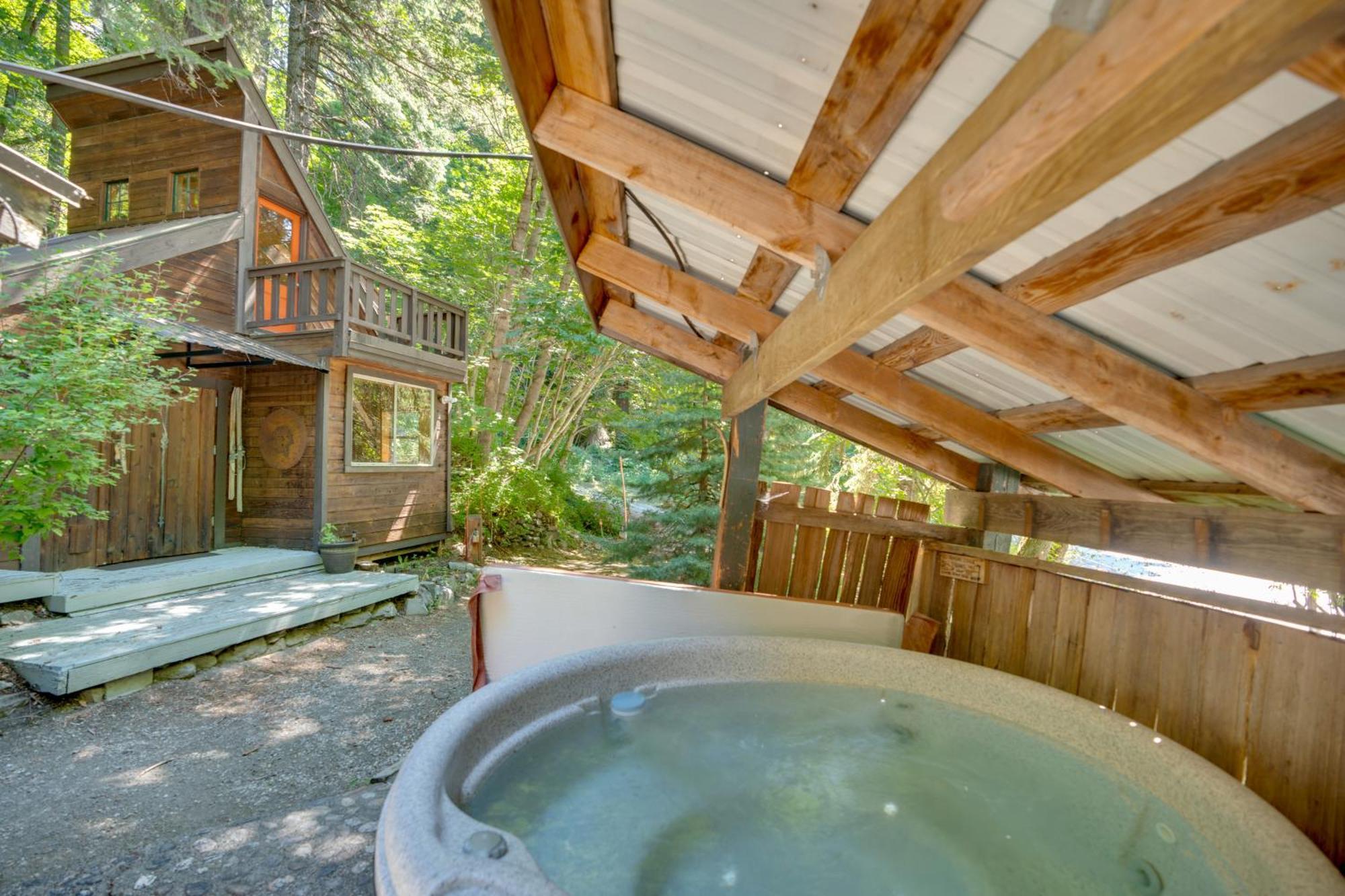 Leavenworth Cabin With Private Hot Tub! Bagian luar foto